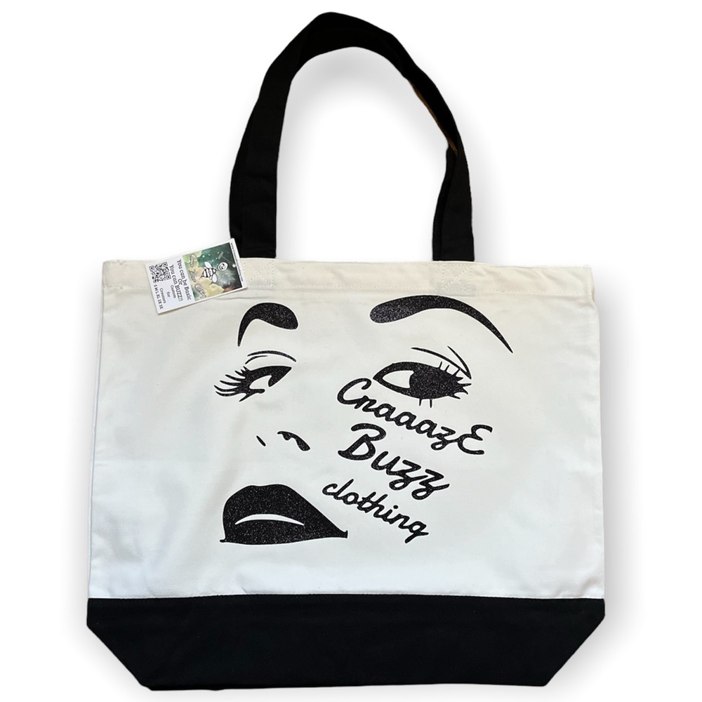 CraaazE Buzz Clothing custom BEe U Tiful tote bag Additional colors available.